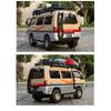 Масштаб 1/24 Mitsubishi Delica Кемпер Минивэн MPV Модель Игрушечной Машинки Литой Металл Миниатюрный Инерционный Звук и Свет Коллекция Подарок для Ребенка