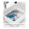Yamazaki Jitsugyo Drainer Set White Approximately W37XD28XH14.5cm Tower Washing Tub Drainer Rack Can Be Pickled 3589