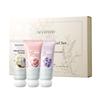 OKADY Mini Hand Cream Trio Set of Perfect As a Small Gift for or White (Coconut Milk, Rose, Lavender) 3. Birthdays, Farewells, Day.