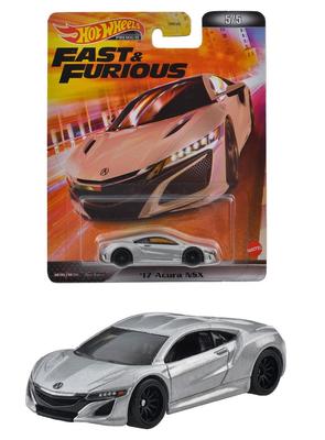 Hot Wheels Retro Entertainment Форсаж '17 Acura NSX [от 3 лет] HCP30
