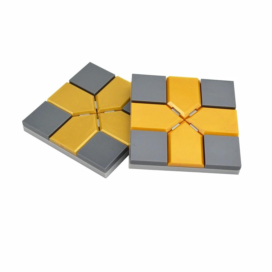 100 ШТУК Детали MOC 22385 2x3 Панель-щит со светодиодом 22385 2x3 Плитка Строительные блоки DIY Конструкторы Совместимы с 3068