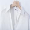 Fashion Style 2024 Autumn New Women's White Loose Sleeves Pure Linen Long Sleeves Shirt 8392707