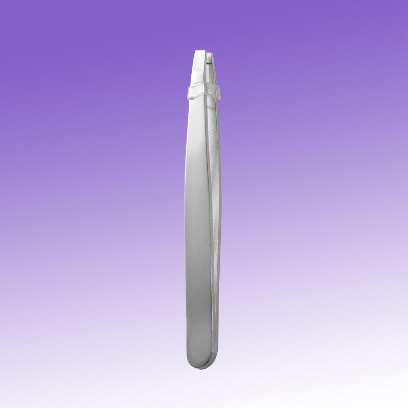 Набор пинцетов из нержавеющей стали высокой точности для наращивания ресниц - Дизайн 'Цветущее золотое перо'