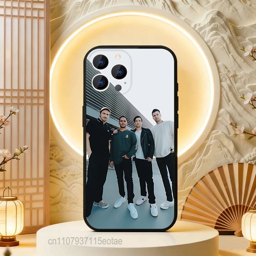 Чехол для телефона с изображением музыкальной группы Big Time R-Rush Для iPhone 17,16,15,14,13,12,11,Pro,Max,Plus,E,Air,Mini Защитный Черный Чехол