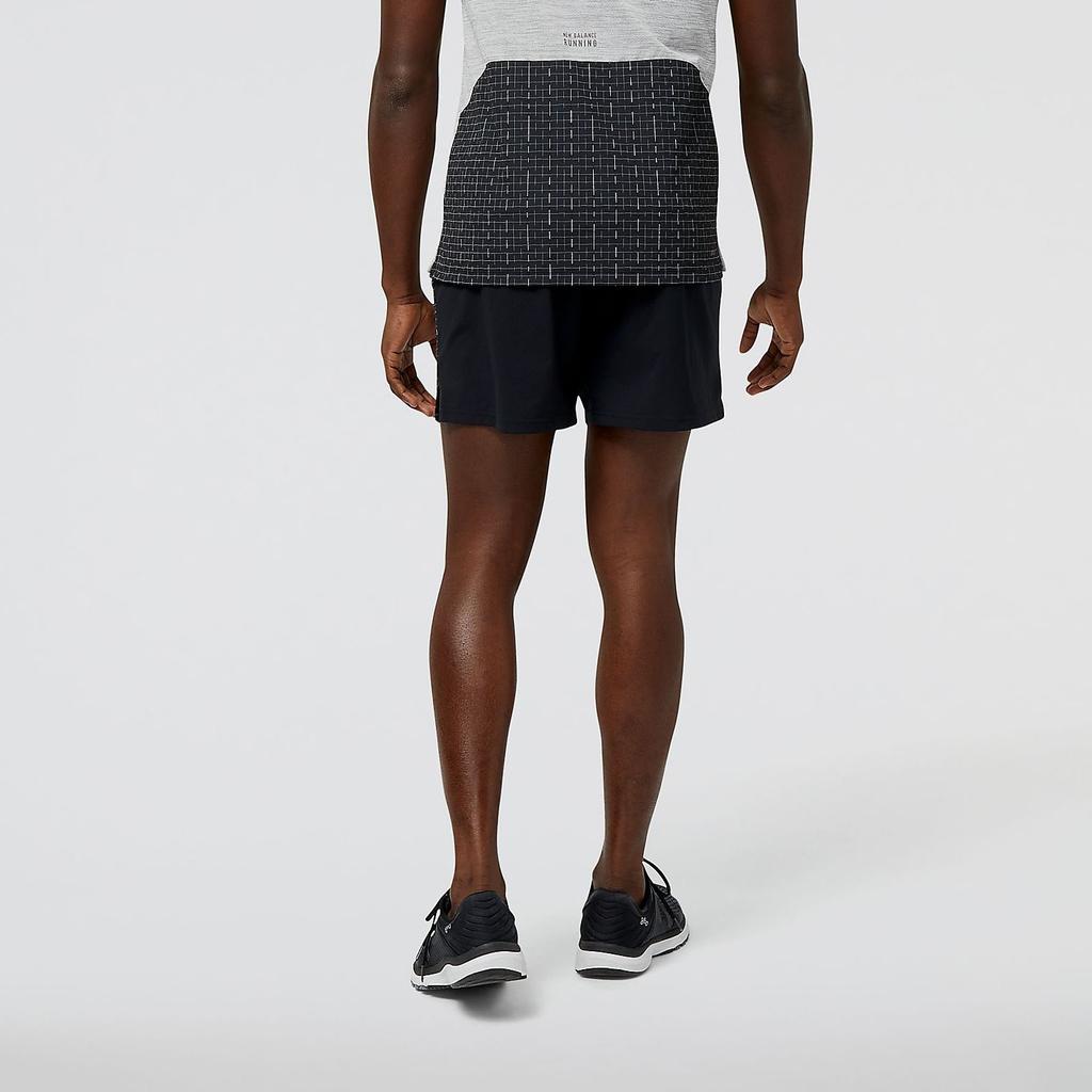 New Balance Повседневные шорты мужские черные MS31255-MBK