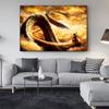Japanese Anime Poster Dragon Good Morning Shenron Bedroom Dormitory Decoration Poster Wall Aart Living Room Canvas Painting