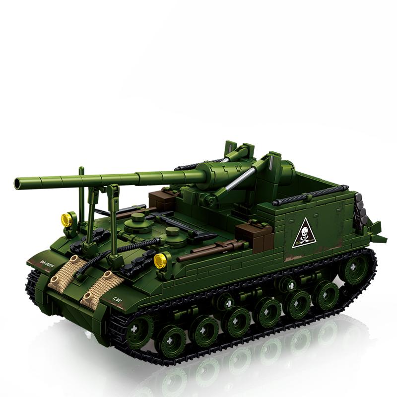 Военный MOC Армия Основной Боевой Танк Бронированная Машина Истребитель Фигурки Солдат Набор Строительных Блоков Кирпичи Игрушки