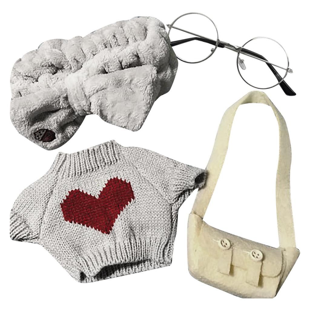 Аксессуары для кукол 30 см, плюшевая кукольная одежда, кукольная одежда, съемная одежда для плюшевых игрушек