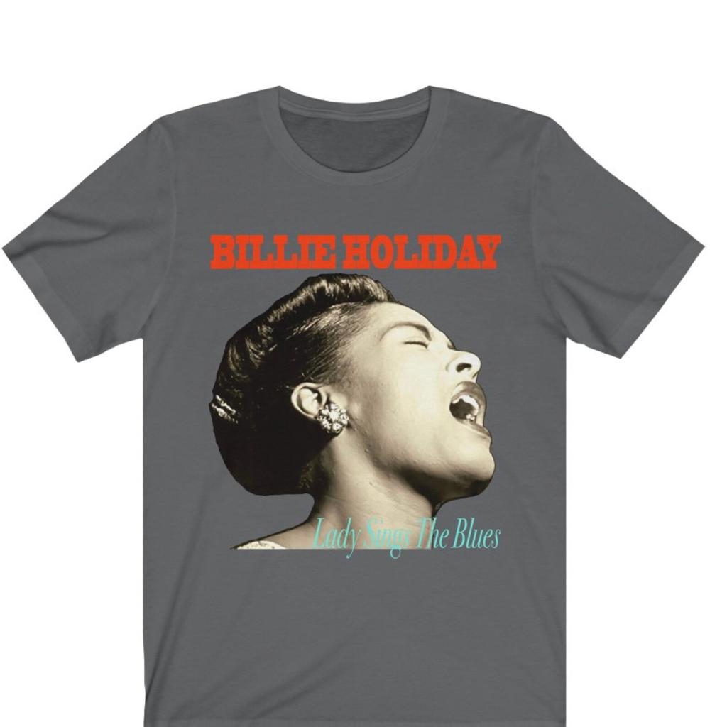 Billie Holiday Jazz T Shirt and kids tshirt Graphic Print Vintage Unisex Jazz Music Artist Band Tee Shirt and kids tshirts