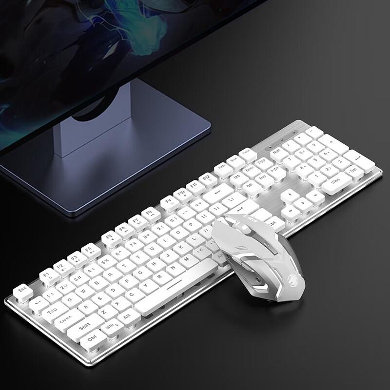 EWEADN X7S Перезаряжаемая Беспроводная Офисная Игровая Клавиатура и Мышь Комбо