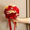 Элегантный свадебный букет: Премиальная искусственная роза для китайской свадебной фотографии и аксессуар к платью Сюхэ