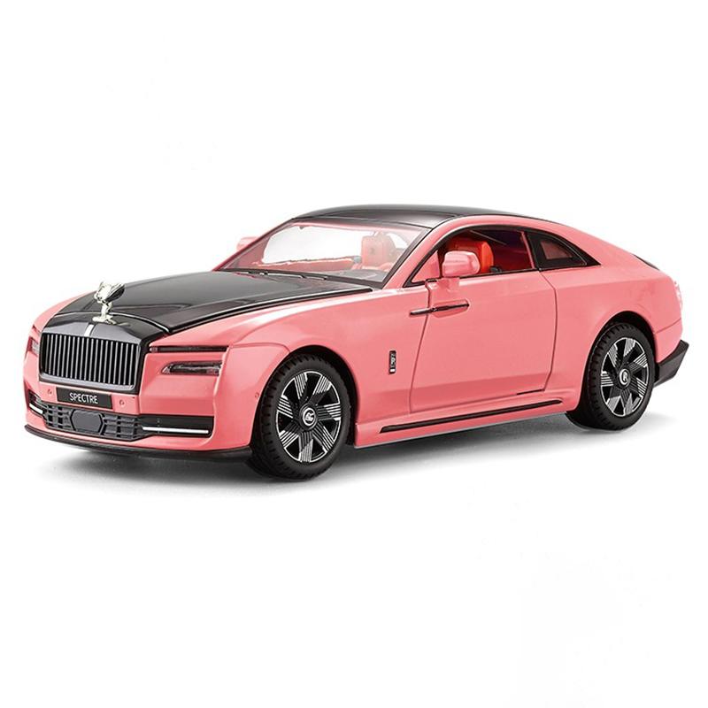 1/24 Rolls-Royce Spectre литая игрушечная модель автомобиля со звуком и светом инерционный механизм детская игрушка коллекционная вещь подарок на день рождения