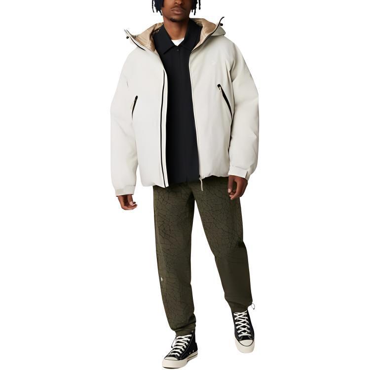 Converse Пуховик Counter Climate Унисекс Белый 10023776-A02