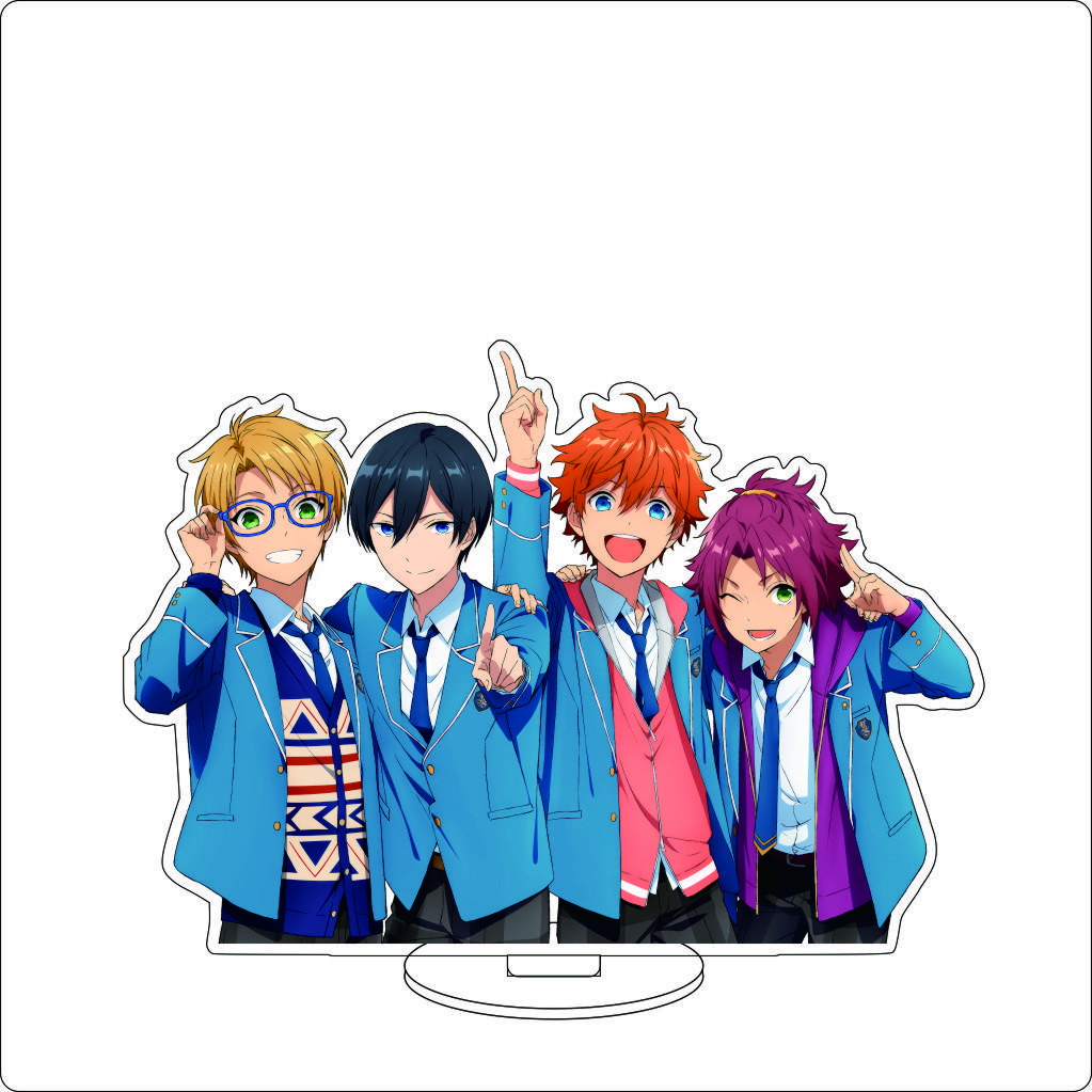 16 см Аниме Ensemble Stars Акриловая подставка-фигурка Хидака Хокуто Тэнсёин Эйти Хибики Ватару Подставка-фигурка Хэллоуинские подарки