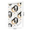 Women and Astrology Wallpaper Graphite, Brown and Cream 50x1000