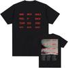NIN Nine Inch Nails Футболка с принтом Peel It Back Tour 2026 Хлопок Короткий рукав Футболки Рок-группа Уличный стиль Модная футболка