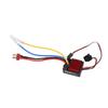 60A Brushed Electronic Speed Controller Water Proof ESC for Car Boat Model Compatible with 540 550 750 Motor 6V3A BEC Output T Plug