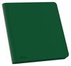 Ultimate Guard QuadRow ZipFolio XenoSkin Green 24-pocket