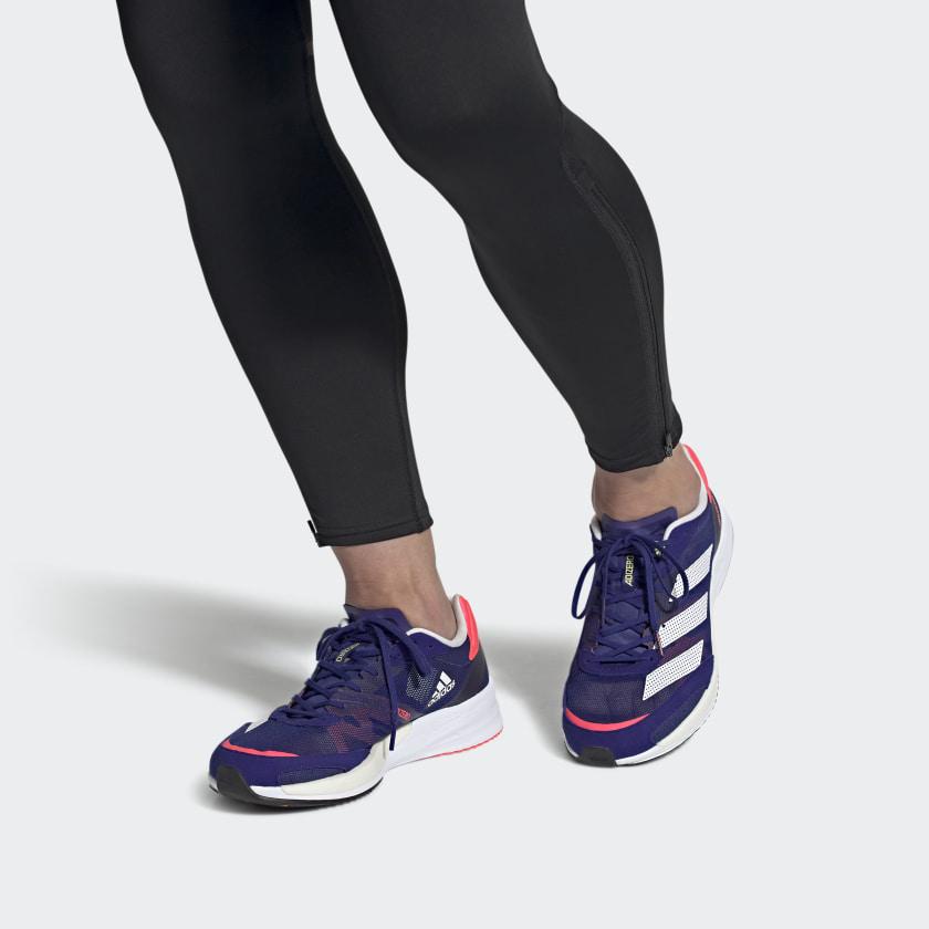 adidas Adizero Adios 6 Legacy Indigo Мужские кроссовки Blue Cloud-White Turbo GY0893