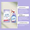 Стеклянный очиститель с ароматом лаванды,, Пятна грязи и жира; Бытовое чистящее средство для стеклянных поверхностей. 200мл