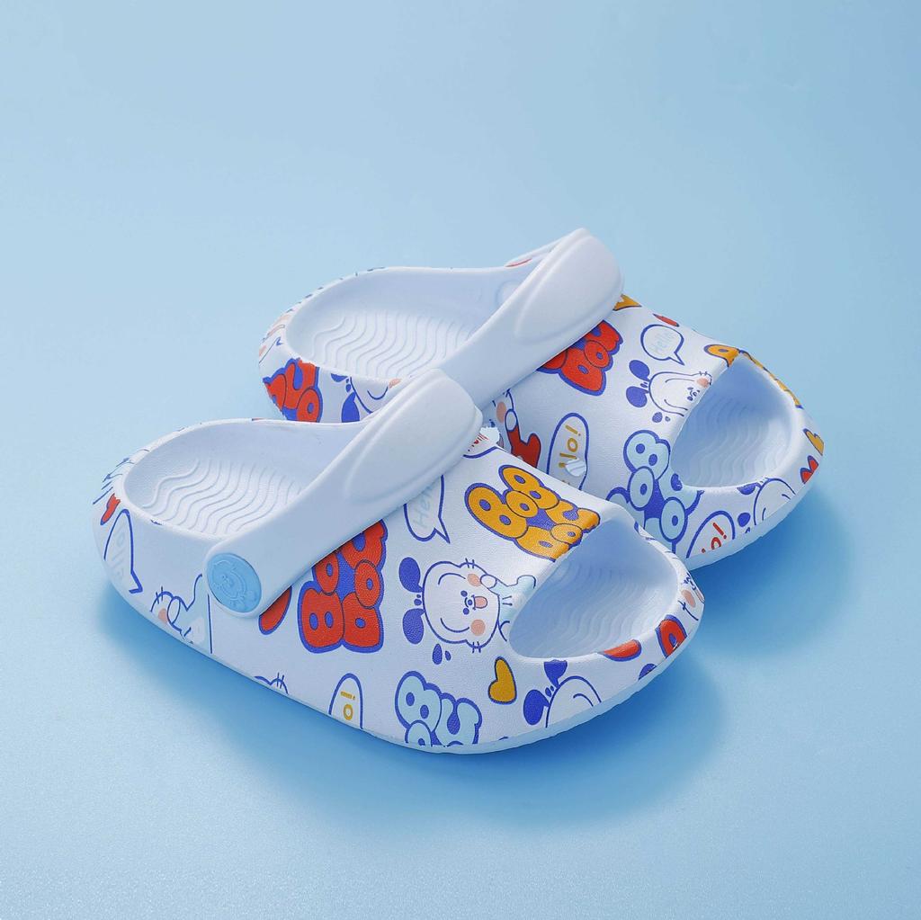 Детские тапочки, садовая обувь для мальчиков и девочек, легко надевать и снимать, пляжная обувь, сандалии с героями мультфильмов