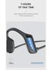 Wireless Bone Conduction Bluetooth Headset with Noise Reduction for Sports and Business