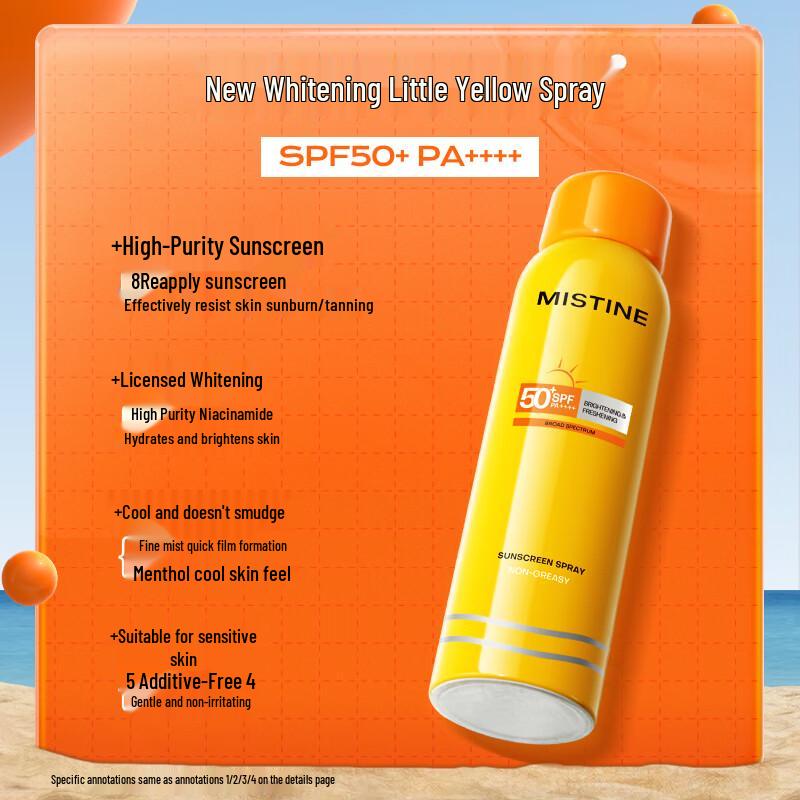 Mistine Солнцезащитный спрей SPF50+ PA++++