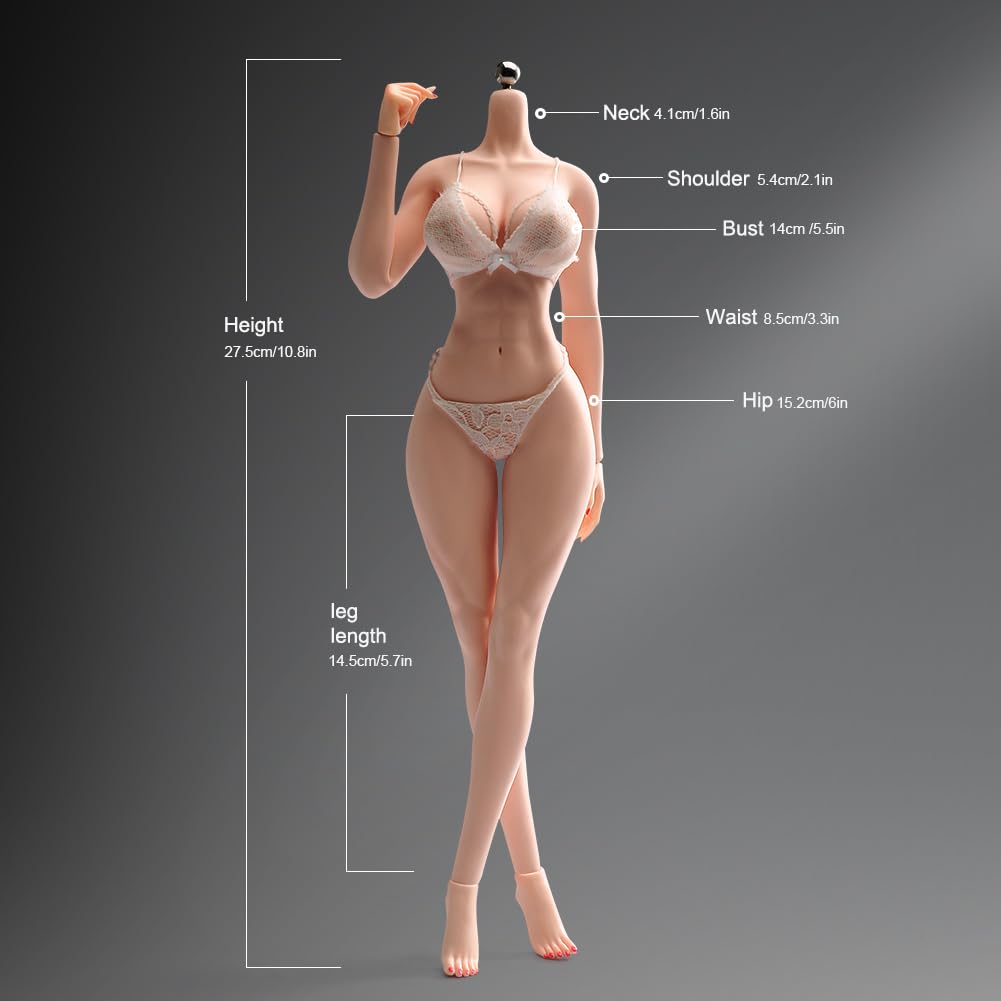 Масштаб Женская Мускулатура Фитнес Супер Гибкая Бесшовная Фигурка с Миниатюрным Солдатом из Нержавеющей Стали Коллекционная Модель Фигурки Кукла 1/6