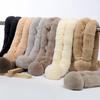 Scarf Women's Winter New Korean Fashion Versatile Thickened Cute Girl Rex Rabbit Hair Handmade Fur Neck