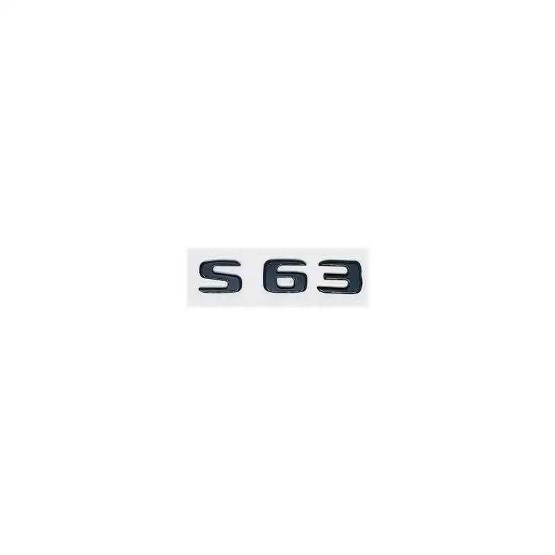 3D ABS Emblem for Mercedes Benz W222/W223 - S63/S65 V12 Biturbo/V8 Biturbo 4matic+ Fender & Trunk Logo Sticker AF1