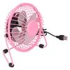 Fan USB Portable Silent Aluminum Blade   Desk Desktop Iron Crafts Fans