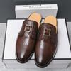Горячая Распродажа Главная Плоская Обувь Европа Америка Мягкая Подошва Удобные Мужские Лоферы Элегантные Повседневные Мужские Кожаные Туфли