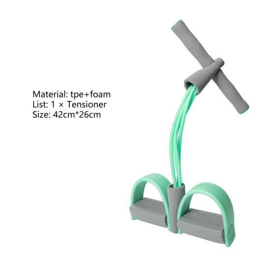 Педальная эспандерная лента Долговечная Нелегко порвать Высокая эластичность Износостойкая Противоскользящая