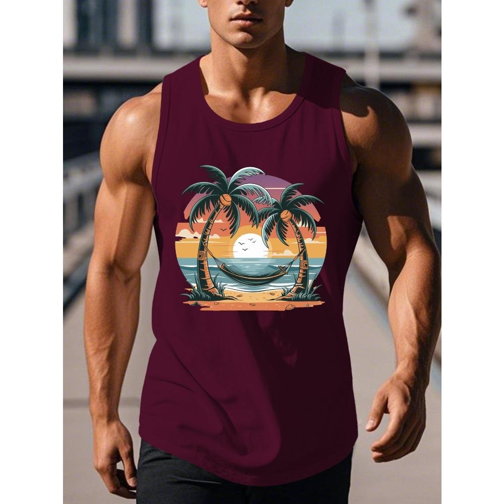 Мужской жилет стандартного размера Sunset Beach