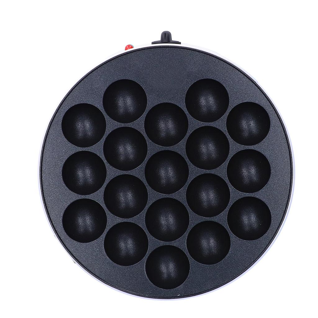18-Hole Takoyaki Maker Portable Mini Octopus Ball Electric Baking Pan Breakfast Machine