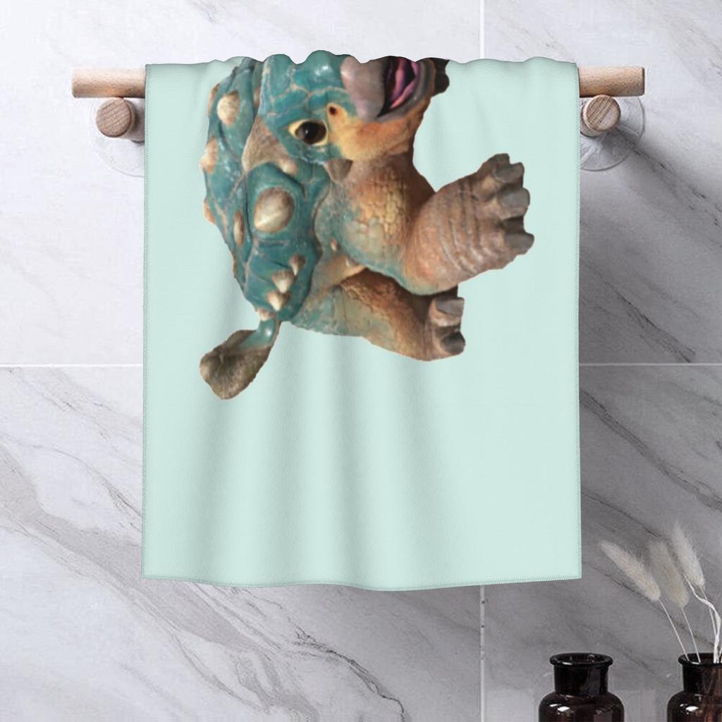 Bumpy Ankylosaurus magniventris Soft Face Towel Quick Dry Pool Bath Cotton Towels Absorbent
