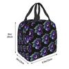 Custom G-Gengars Insulated Lunch Bag for Women Men Portable Cartoon Cooler Thermal Lunch Box Beach Camping Travel