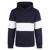 Front Row Unisex Adult Panelled Heavyweight Hoodie