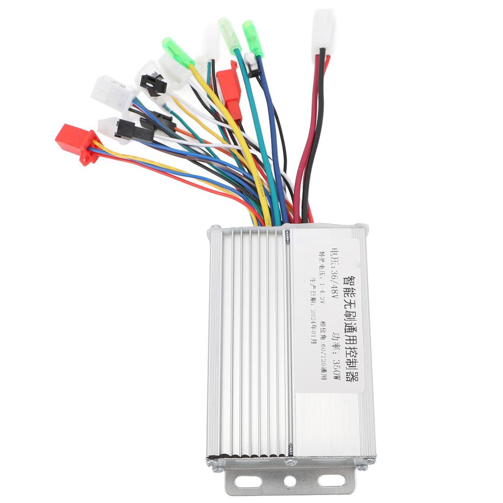 36 В 48 В 350 Вт Бесколлекторный контроллер Алюминиевый сплав Водонепроницаемый Контроллер бесколлекторного двигателя для электрического
