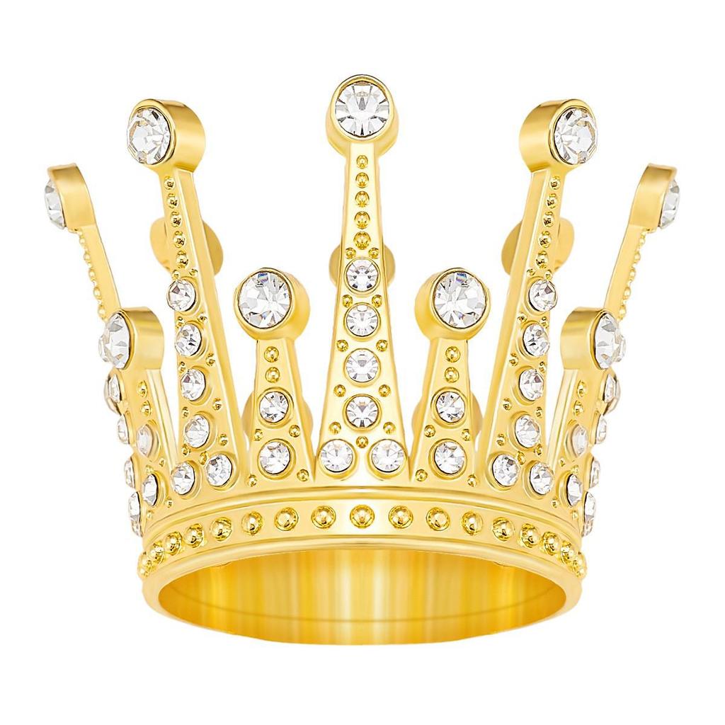 Мини-корона из сплава со стразами для украшения торта на день рождения