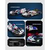 1/24 BMW M Hybrid V8 Super Racing Металлическая модель автомобиля Звук и свет Детская игрушка Коллекционная вещь Подарок на день рождения