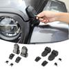 Car Hood Latches with Lock Hood Catch Kit for Jeep Wrangler JL & Gladiator JT 2018 Up Exterior Accessories