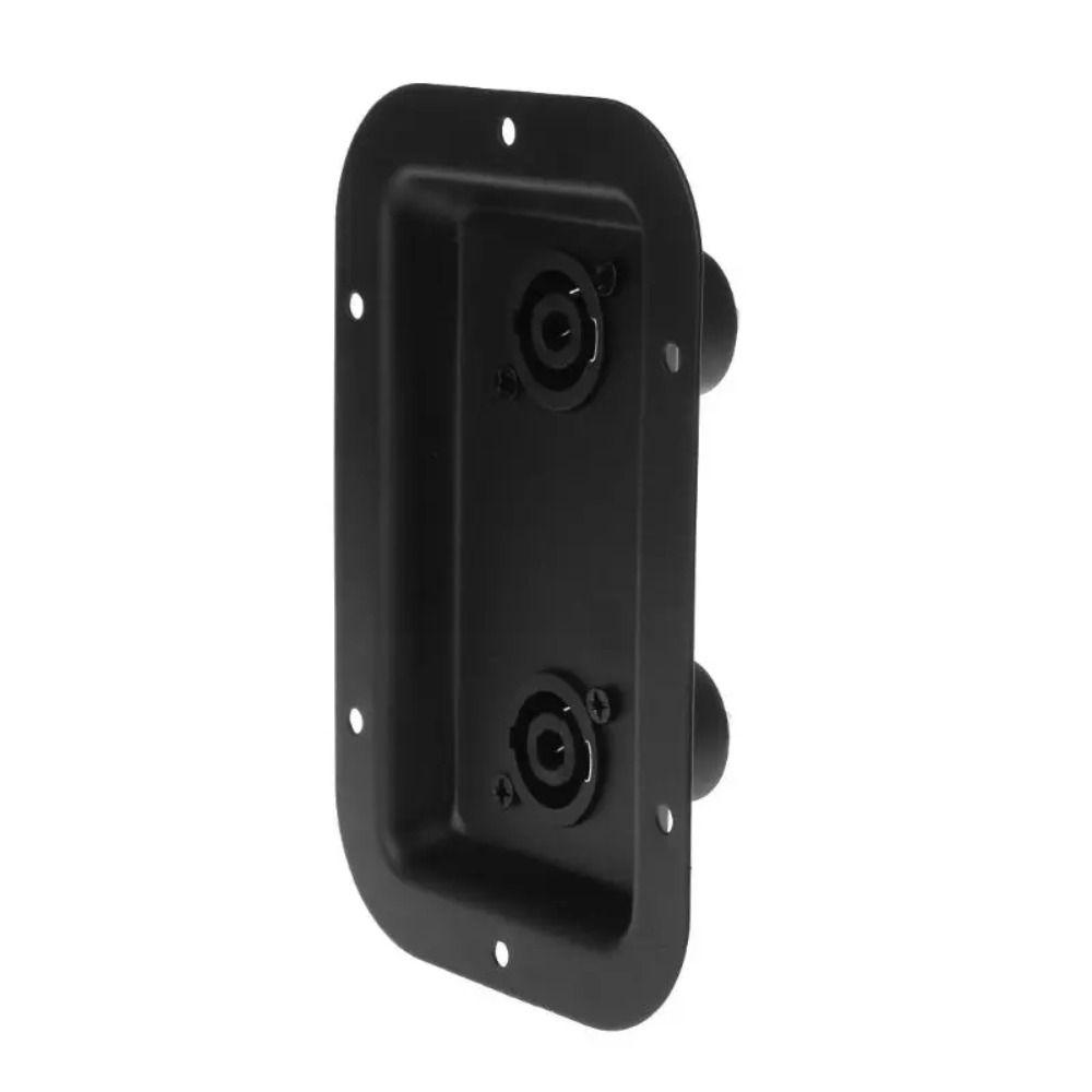 1Pcs Metal Speaker Cabinets 1/4" Speaker Box Terminal Cup Speaker Plate for SpeakOn PA Speaker