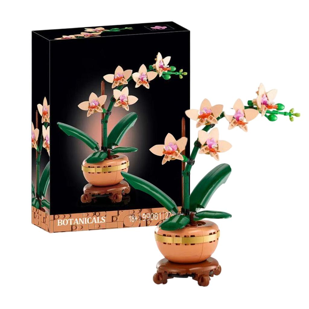 Букет роз Конструктор, Подарок для девочки, Вечный цветок, Развивающая игрушка для сборки