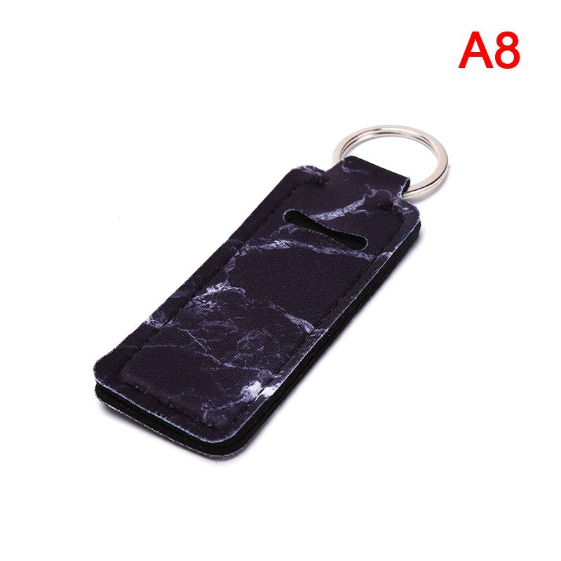 1 шт., креативный брелок, портативный чехол для помады, чехол для бальзама, брелок для ключей, подарки