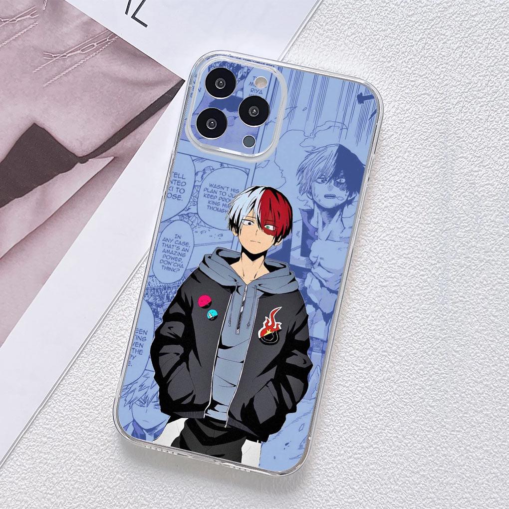 Чехол для телефона Boku My Hero Academia BNHA Shoto Todoroki для Samsung Galaxy A04 A14 A23 A34 A54 M23 M33 M52 M53 M30S M31 M51 M21