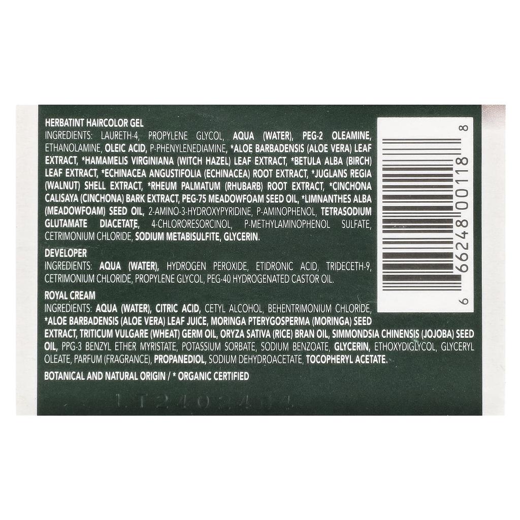 Herbatint Стойкий гель-краситель, 4R, медно-каштановый, 4,56 жидких унций (135 мл)