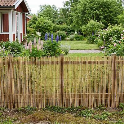 Garden Reed Fence Carbon 400 X 100 Cm