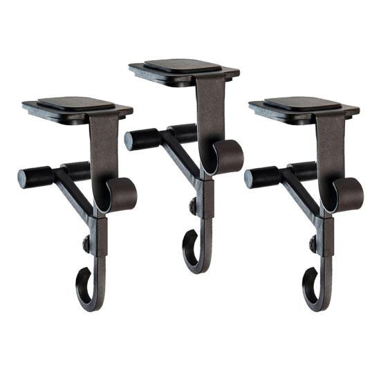 Fireplace Stocking Hook Mantle Garland Hanger Strong Load-bearing Adjustable Design Heavy Duty 2-in-1 Stocking Garland Holder