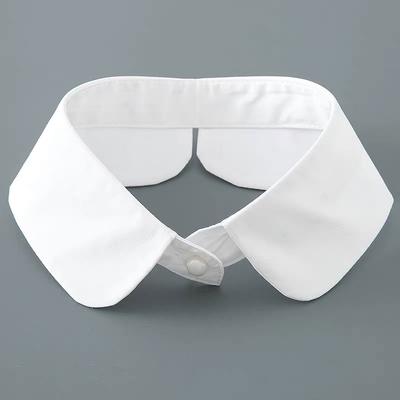 White Stand Collars Detachable Fake Collar Simplicity Fashion Faux False Collar for Women Girls